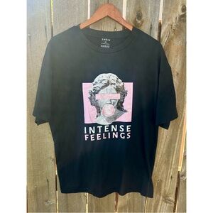 intense feelings oversized tee